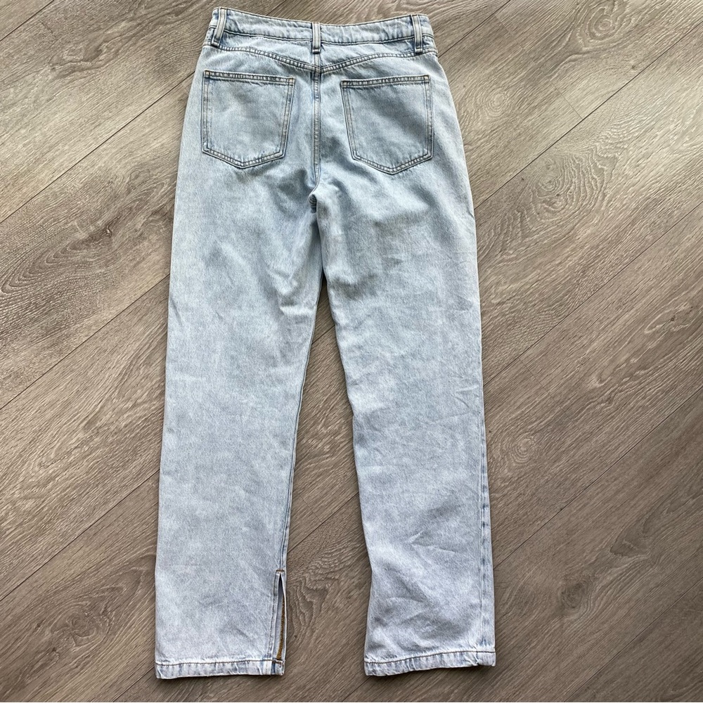 Mom Slit Straight Jean - Picture 8 of 13